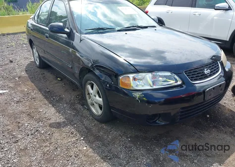 2001 Nissan Sentra Gxe из США, поврежденный, VIN 3N1CB51D41L418896